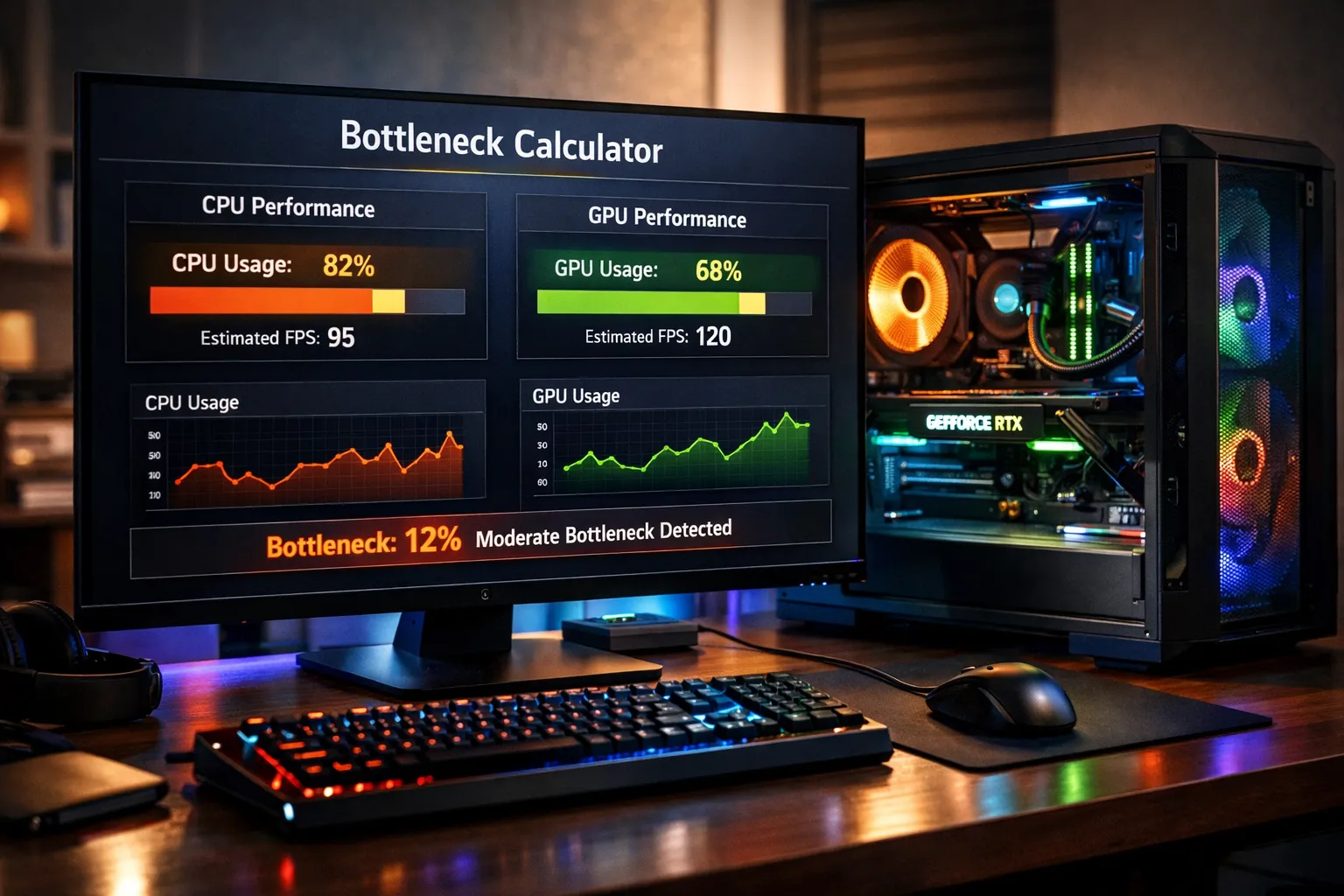 Bottleneck Calculator: Check CPU & GPU Performance Instantly (2026) | CalcZenith - Free Online Calculator